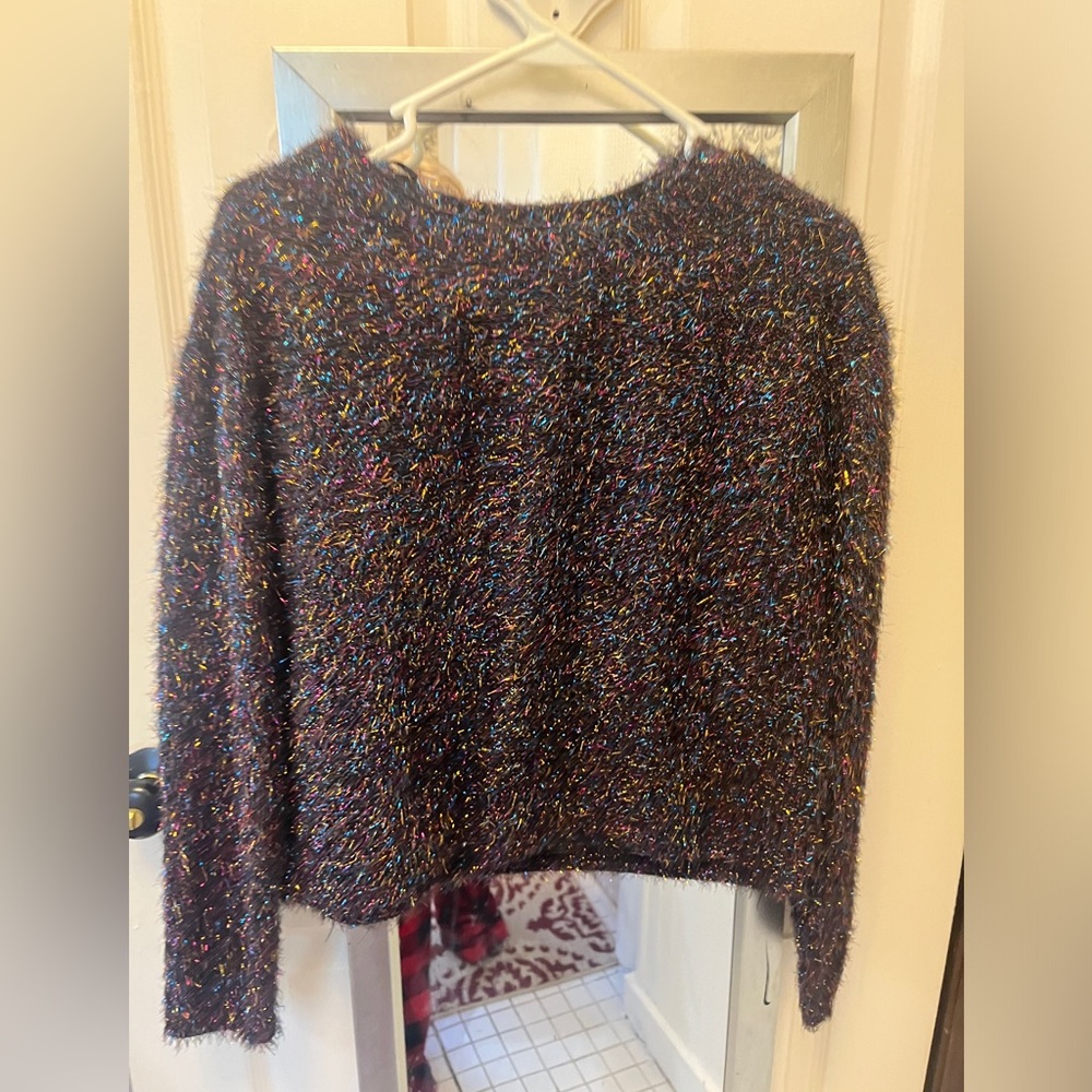 Sparkle sweater rainbow